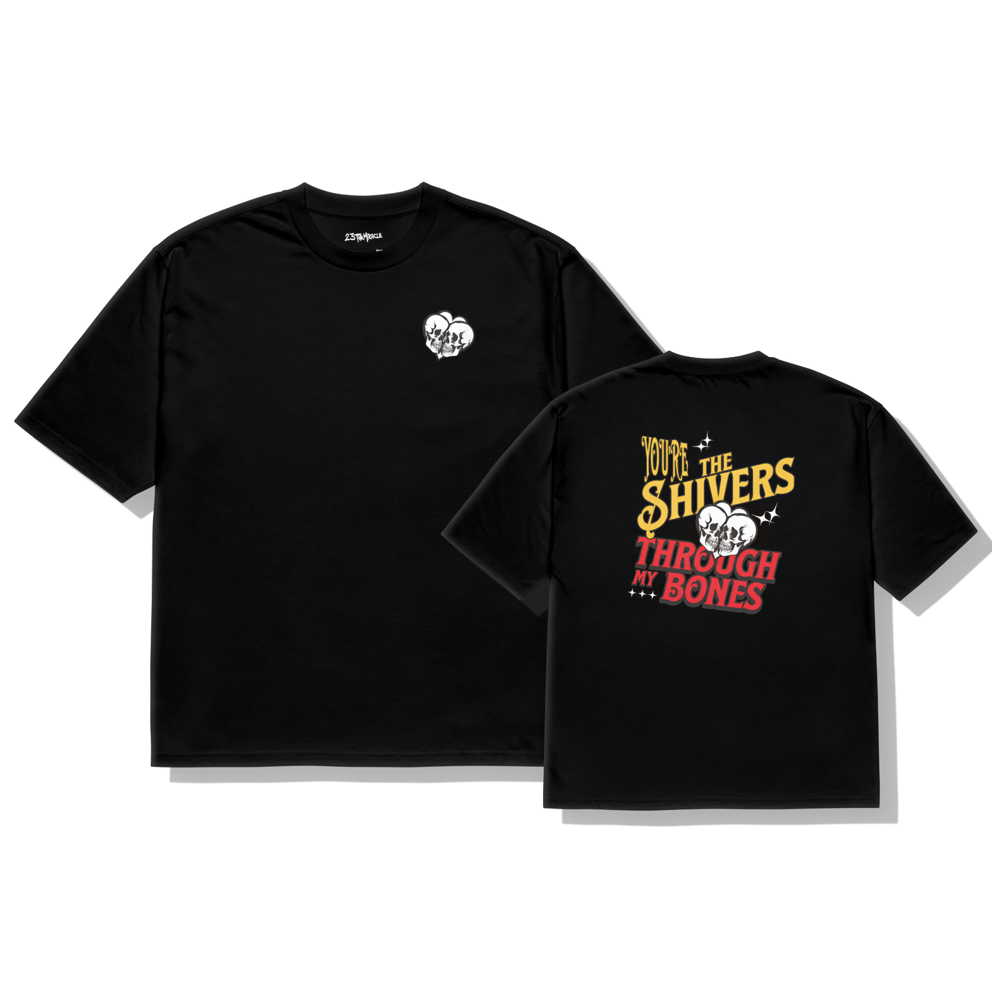 Product mockup of TMB Oversized T-Shirt