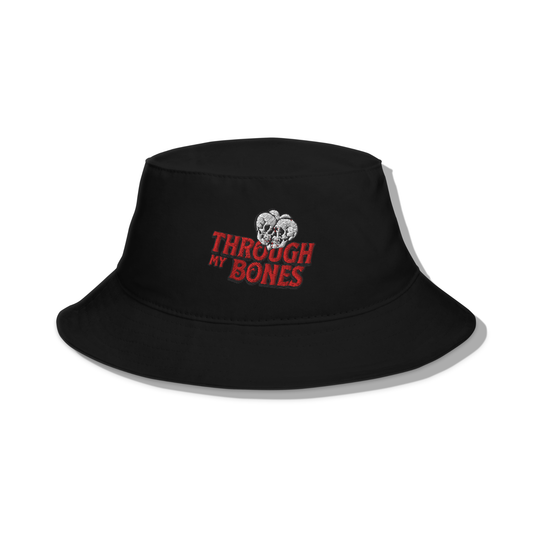 Product mockup of TMB Bucket Hat