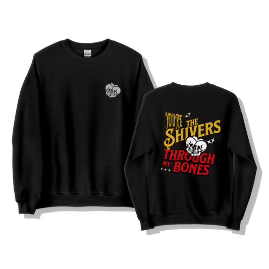 Product mockup of TMB Embroidered Crewneck