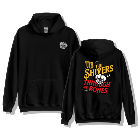 Product mockup of TMB Embroidered Hoodie